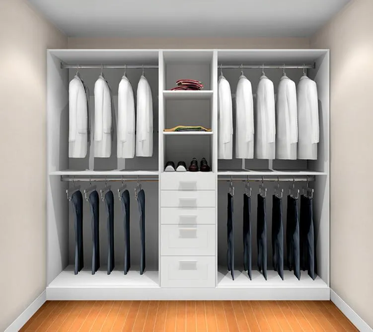 White closet system