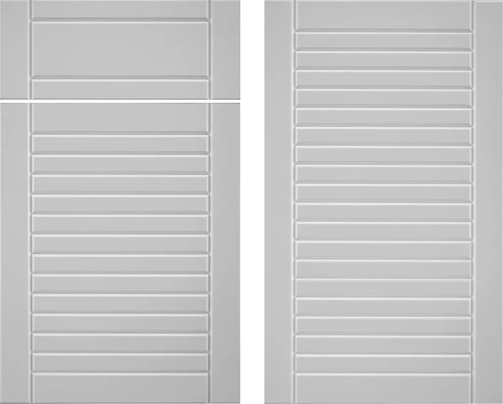 Dolphin Gray finish in the Endura Club door