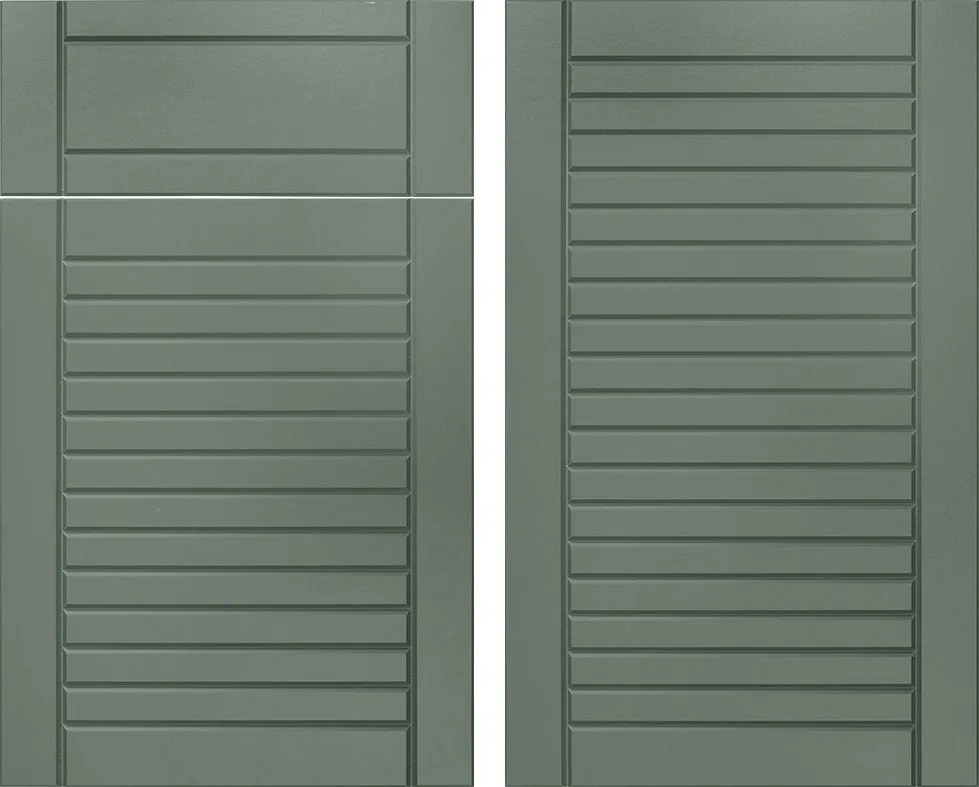 Sage finish in the Endura Club door