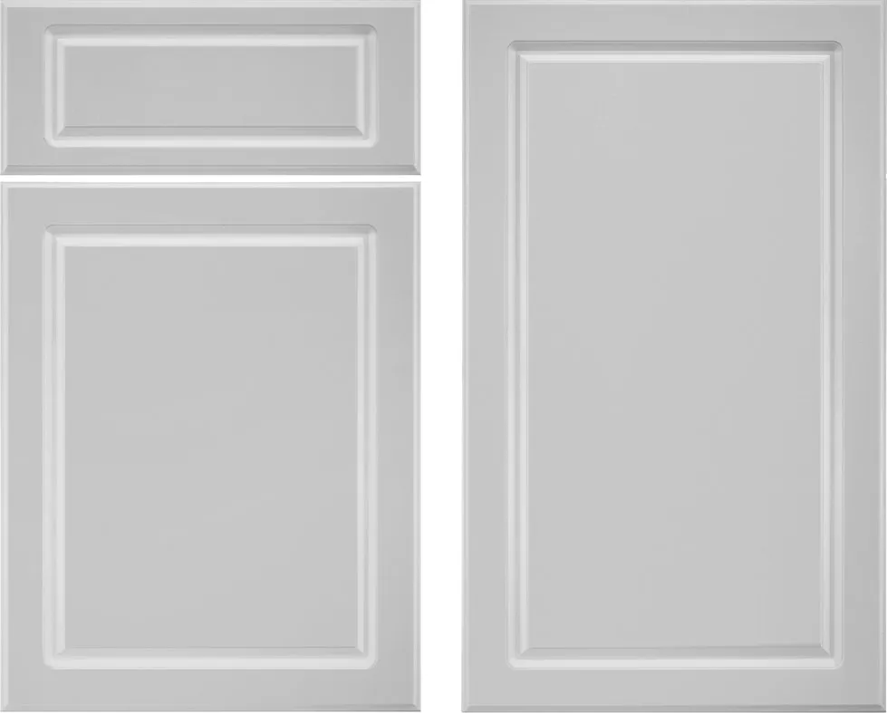 Dolphin Gray finish in the Endura Regent door