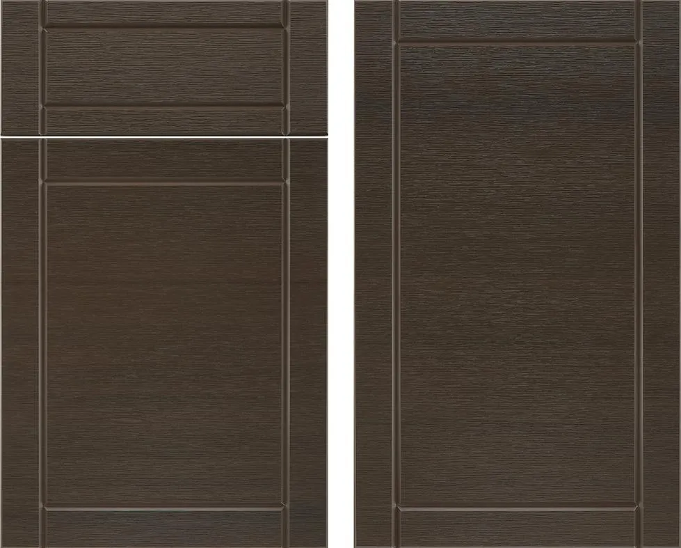 Brown Walnut finish in the Endura Sedona door